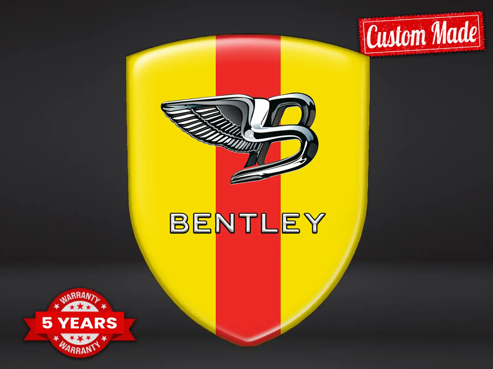 Bentley Autocollants Porte Auto Résistants Pro Max Élégants